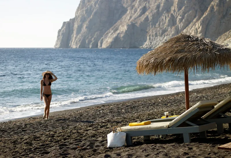 Beach, Santorini Kastelli Resort, Santorini