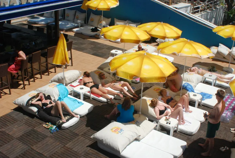 Beach, Sealine Hotel, Antalya