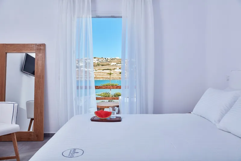JUNIOR SUITE SEA VIEW Room, Mykonos Waves, Mykonos