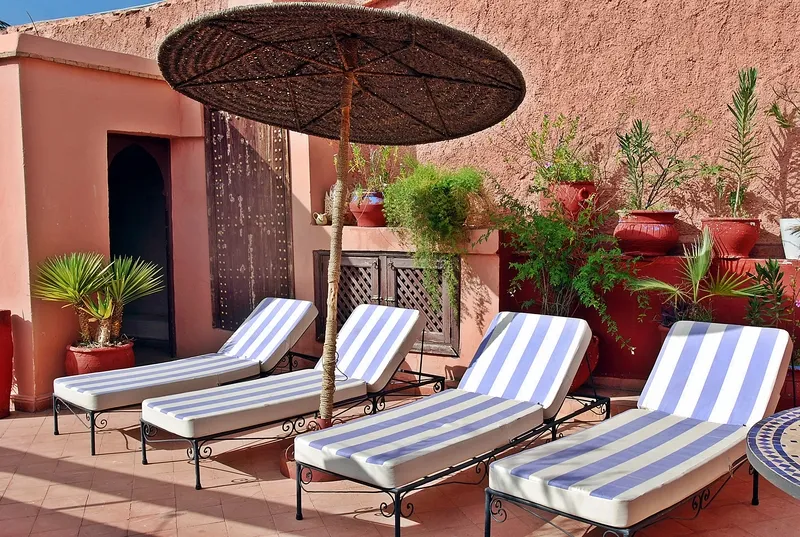 Terrace, Riad Amiris, Marrakech