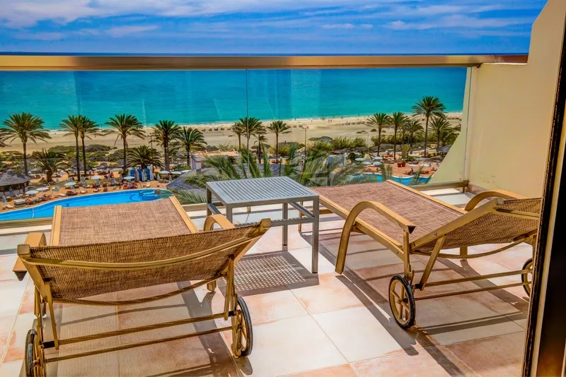 Terrace, SBH Costa Calma Palace, Fuerteventura