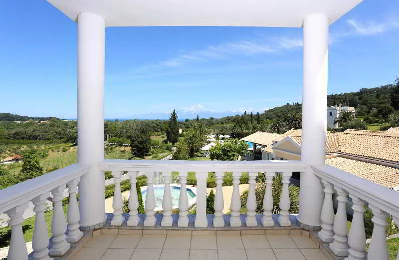 Terrace, Rebecca's Village, Corfu