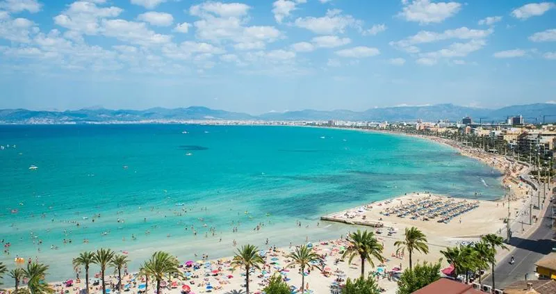 Beach, reco de Randa, Majorca