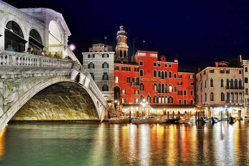 General view, Rialto Hotel, Venice