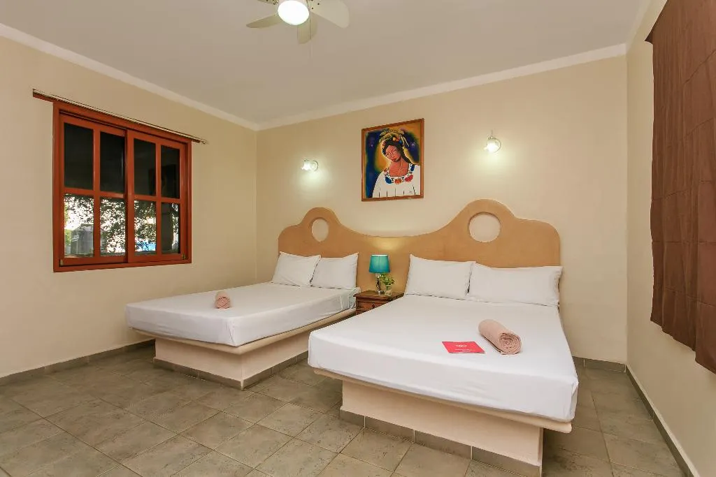 TRIPLE GARDEN VIEW Room, Koox City Garden Hotel, Playa Del Carmen