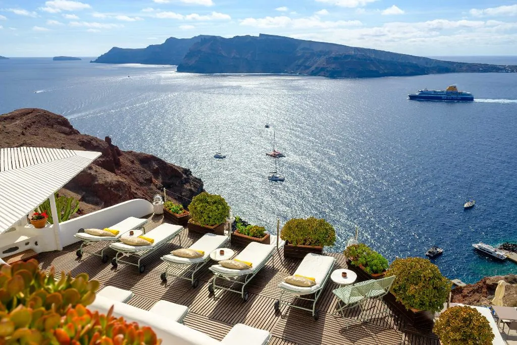General view, Fanari Villas, Santorini