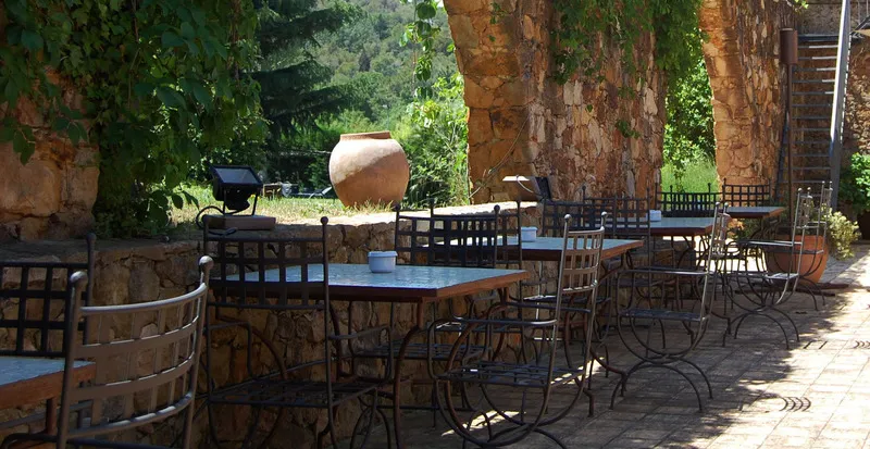 Terrace, Mas Salvi, Costa Brava