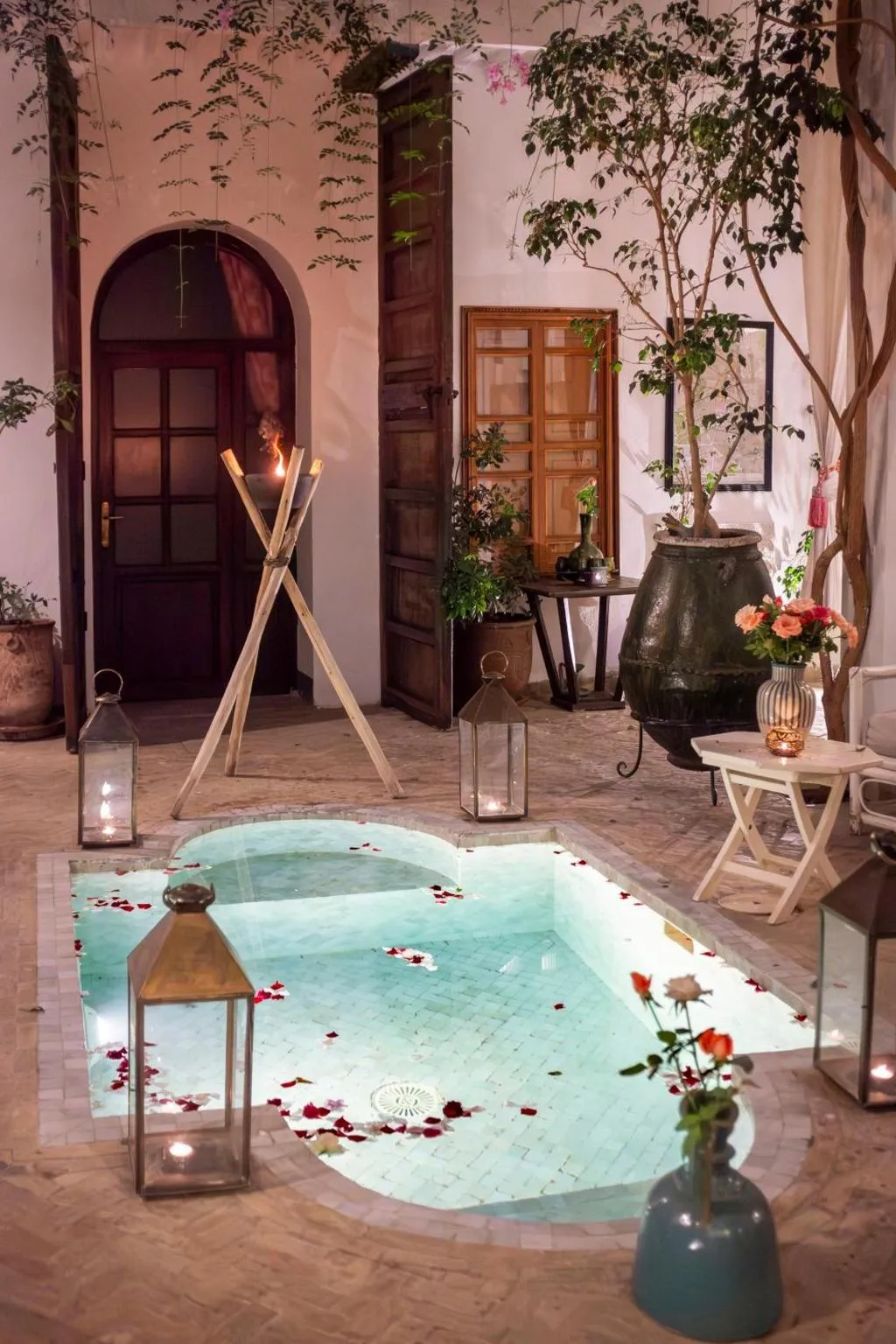 General view, Riad Le Coq Fou, Marrakech