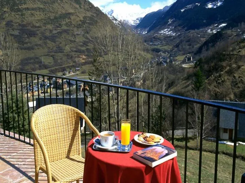 Terrace, Parador de Vielha, Costa Brava