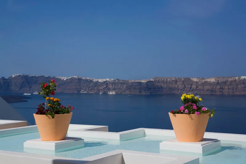 General view, Maison des Lys, Santorini