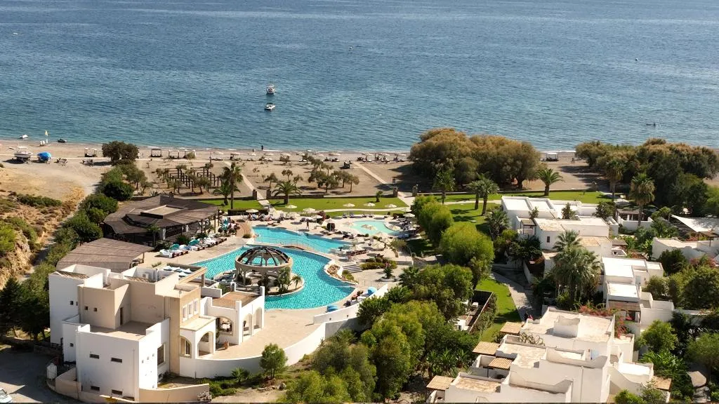 Beach, Aulus Lindos Rhodes, Curio Collection by Hilton, Rhodes