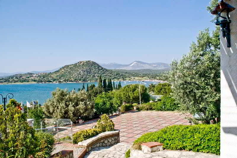 Terrace, Akay Garden Resort, Izmir
