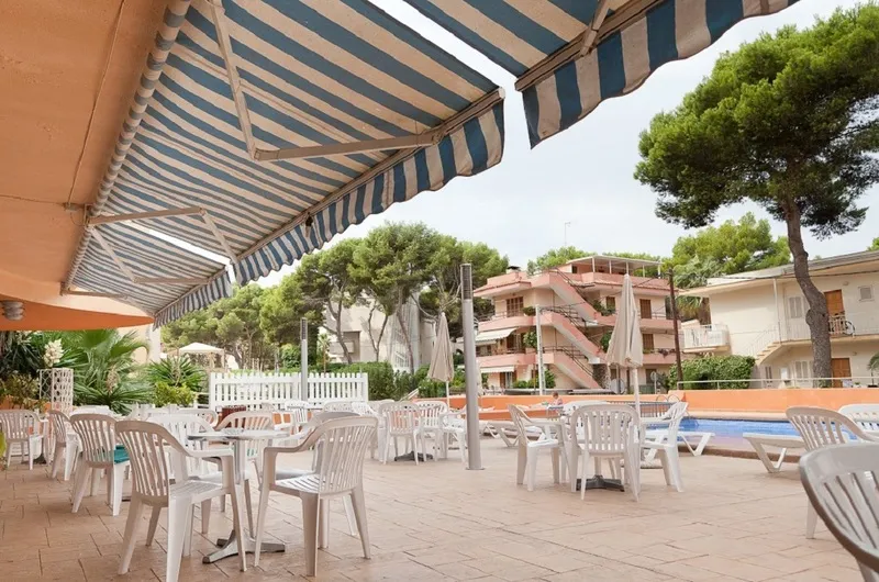 Terrace, Vibra Palma Cactus Hotel, Majorca