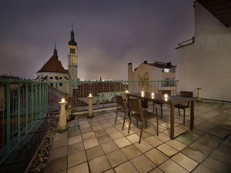 Terrace, EA Hotel Royal Esprit, Prague