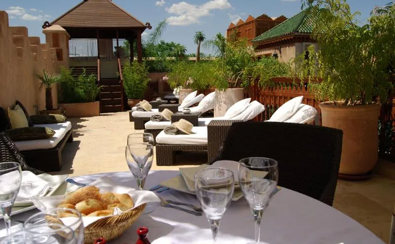 Terrace, Riad Flam, Marrakech