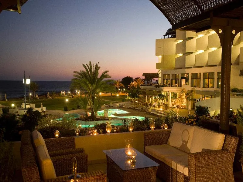 Terrace, Constantinou Bros Athena Royal Beach, Cyprus