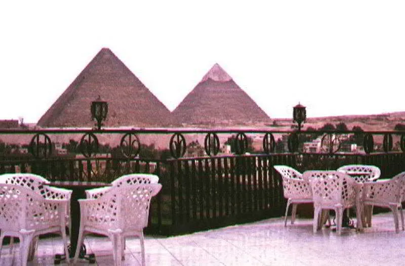 Terrace, Pyramids Plaza Hotel, Cairo