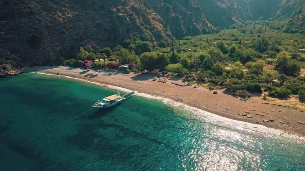 General view, Butterfly Valley Bungalov, Dalaman