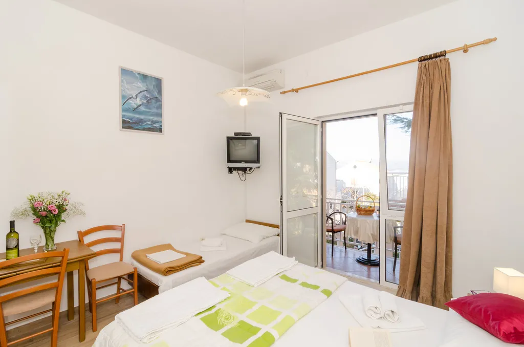 STUDIO SIDE SEA VIEW WITH BALCONY Room, Apartments Senjo, Dubrovnik