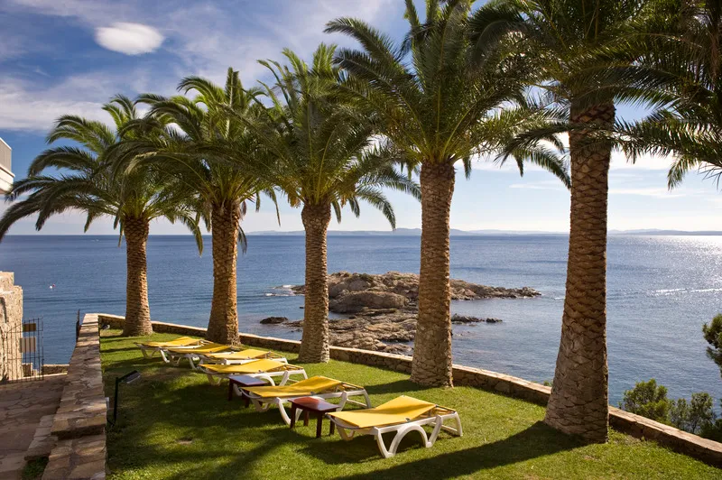 Terrace, Almadraba Park, Costa Brava