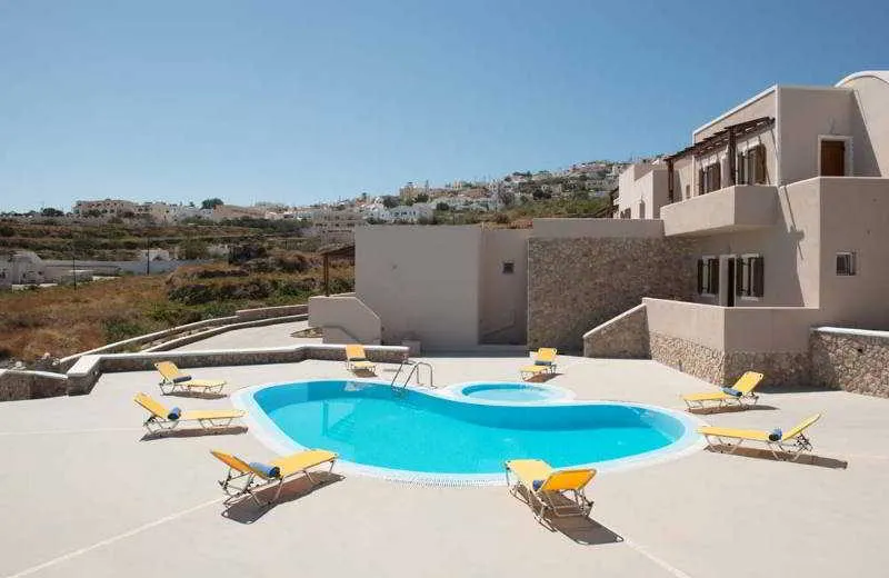 Pool, Moonlight Apartments, Santorini