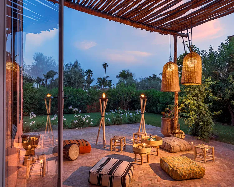 Terrace, The Source, Marrakech