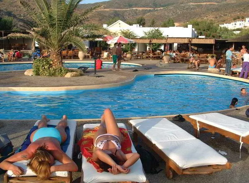 Pool, Far Out Village, Santorini