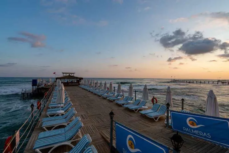 Beach, Palmeras Beach Hotel, Antalya
