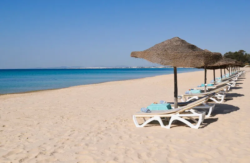 Beach, The Sindbad, Tunisia