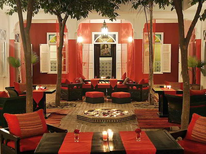 General view, Riad La Maison Rouge, Marrakech