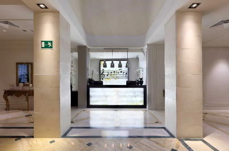 Lobby, Eurostars Casa de La Lírica, Madrid