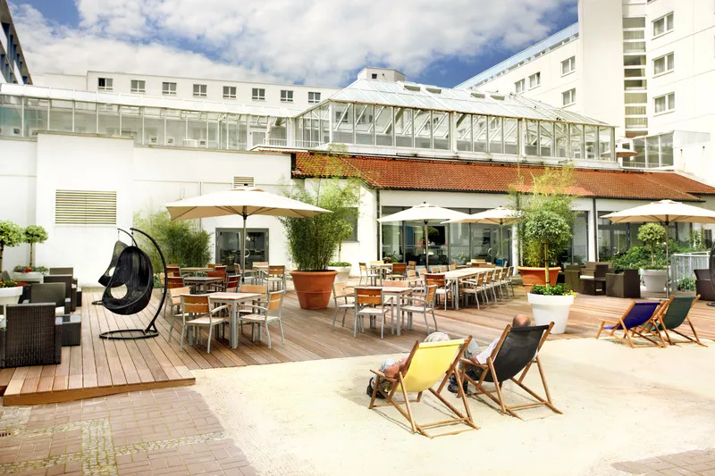 Terrace, Hotel Berlin, Berlin, Berlin