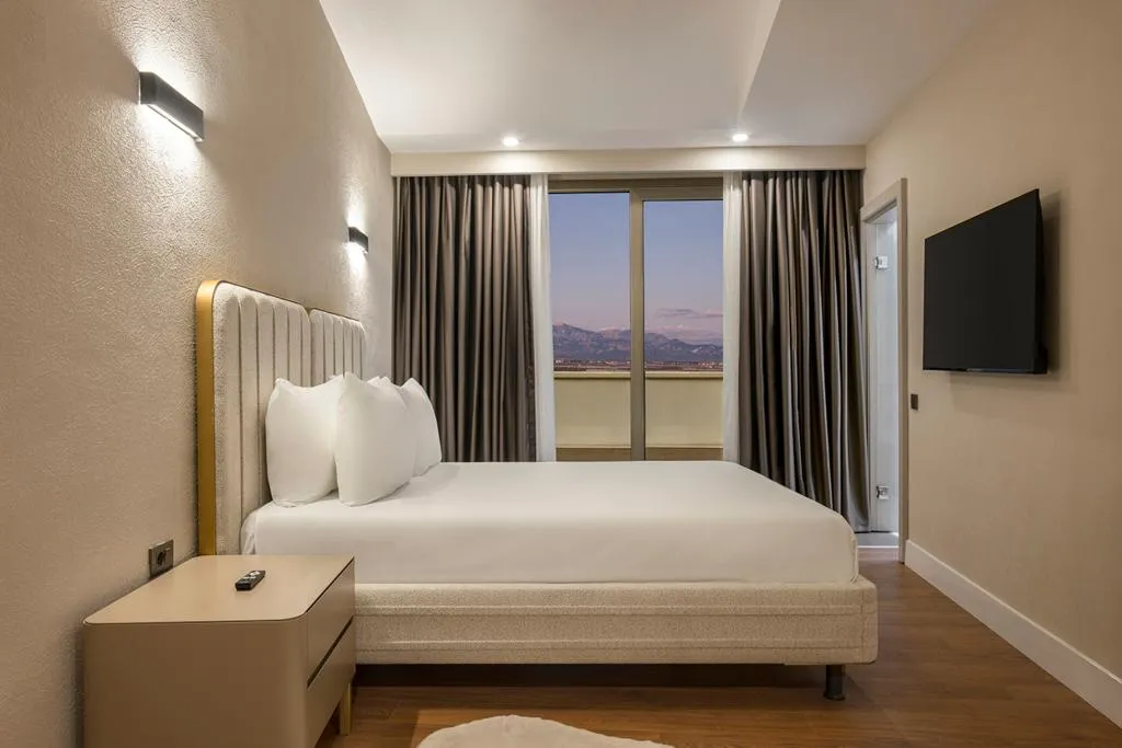 Room TWO QUEEN BEDS Room, Alodger Sirius Town Lara, Antalya