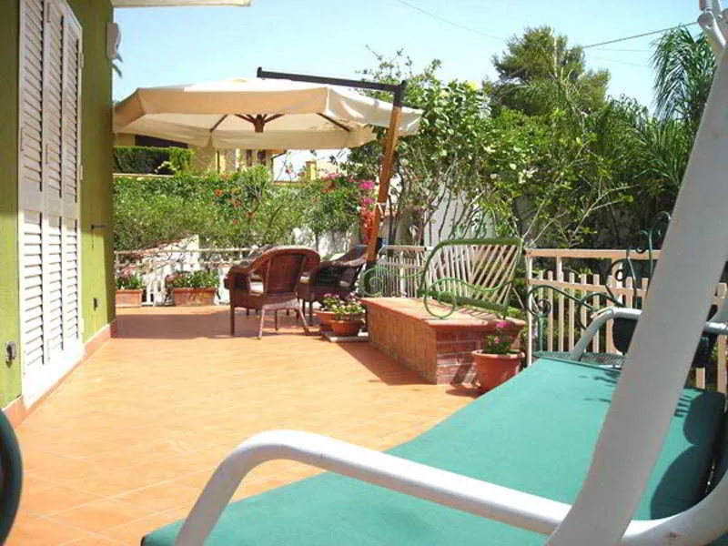 Terrace, Villa Corallina, Catania