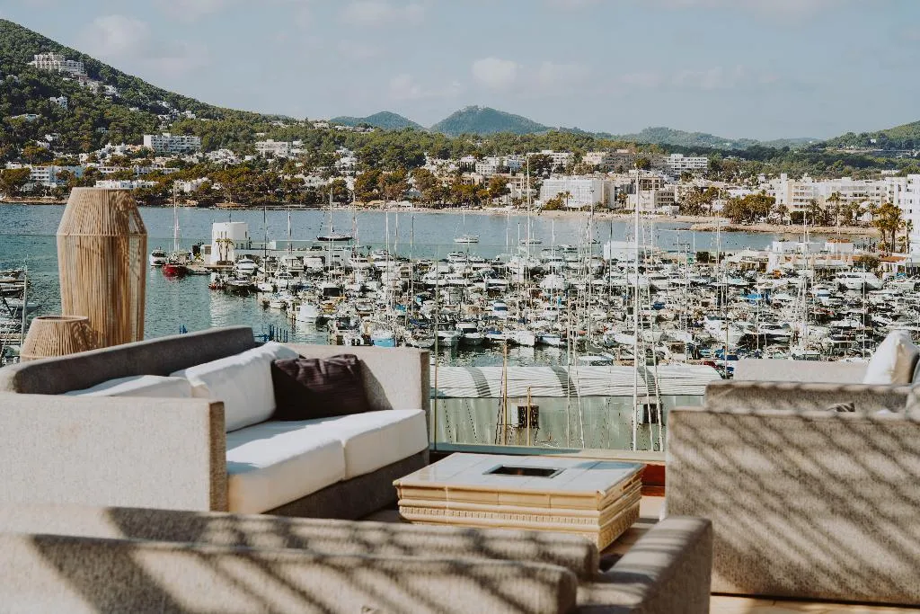 Terrace, Aguas de Ibiza by NCalma Hotels, Ibiza