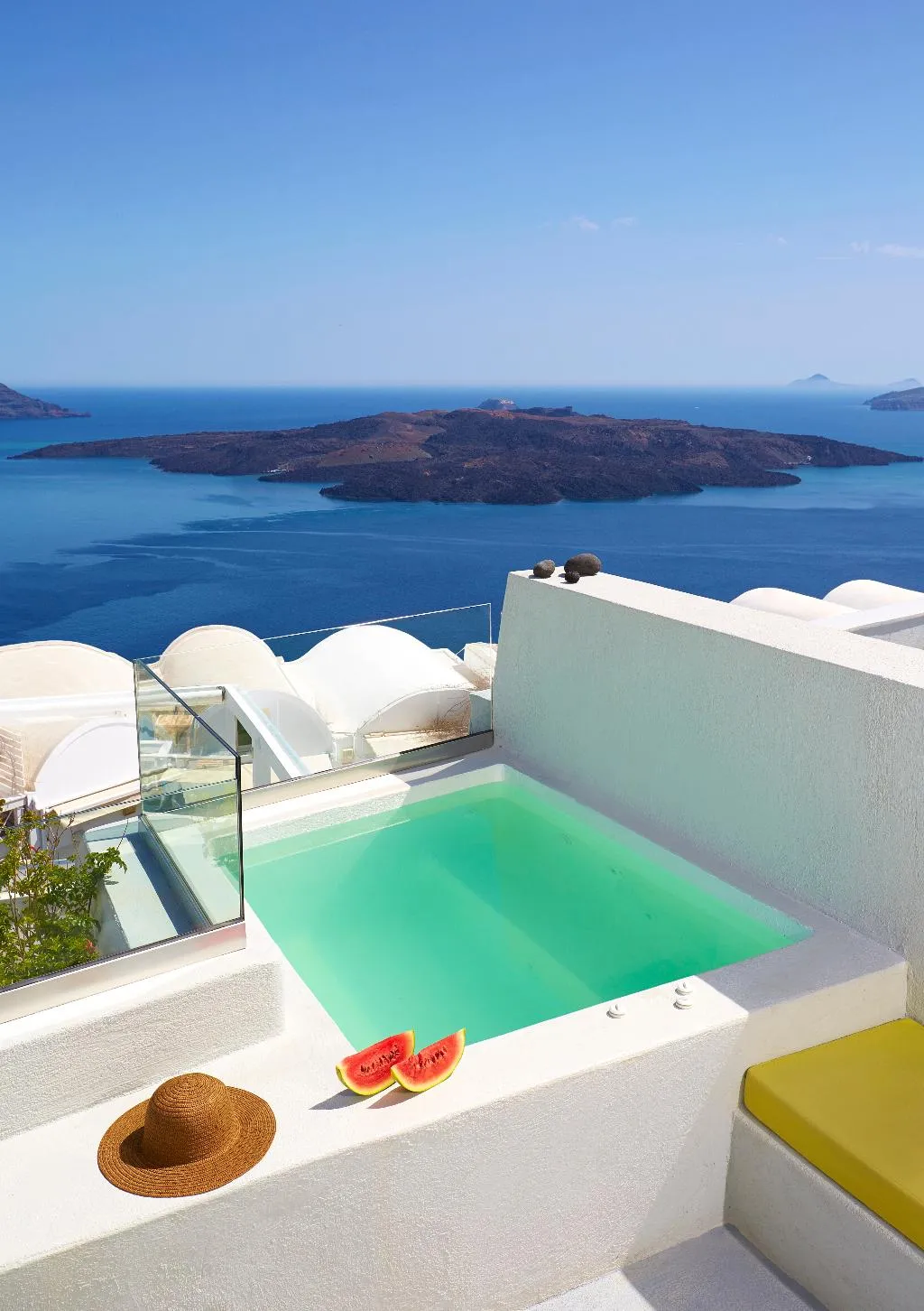 General view, Caldera's Bliss Suites, Santorini