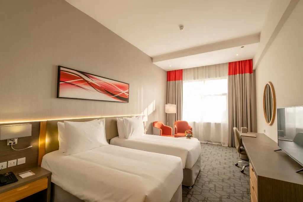 TWIN TWO BEDS Room, Peony Hotel Dubai, Dubai