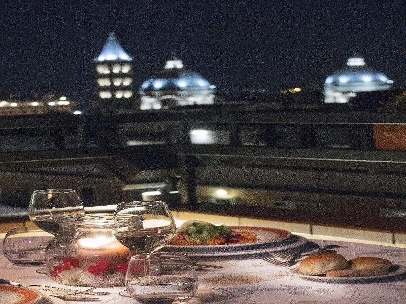 Terrace, Diana Roof Garden, Rome