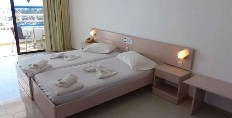 Double or Twin SEA VIEW Room, Iris, Rhodes