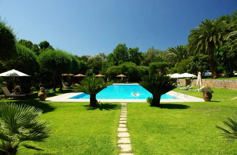 Pool, Fiori, Corfu
