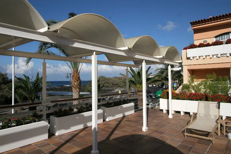 Terrace, Jardin del Conde, La Gomera