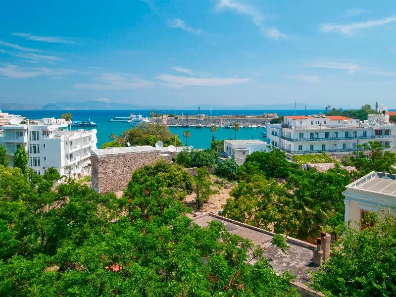 Terrace, Alexandra Hotel, Kos