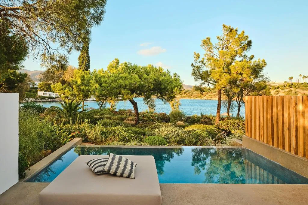 General view, Minos Beach Art Hotel, a Member of Design Hotels, Crete
