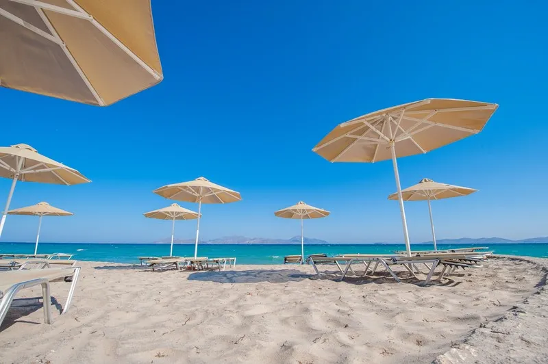 Beach, Horizon Beach Resort, Kos