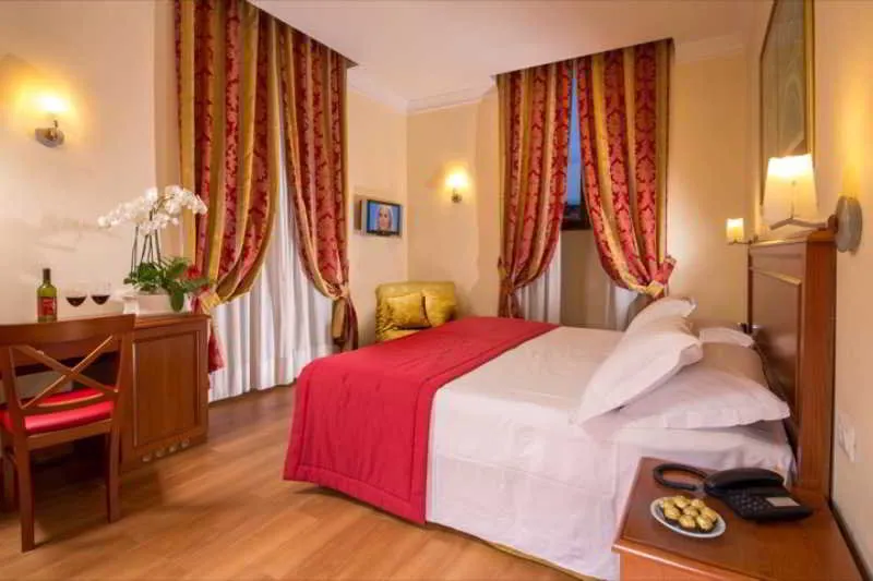 Room, Hotel Milton Roma, Rome