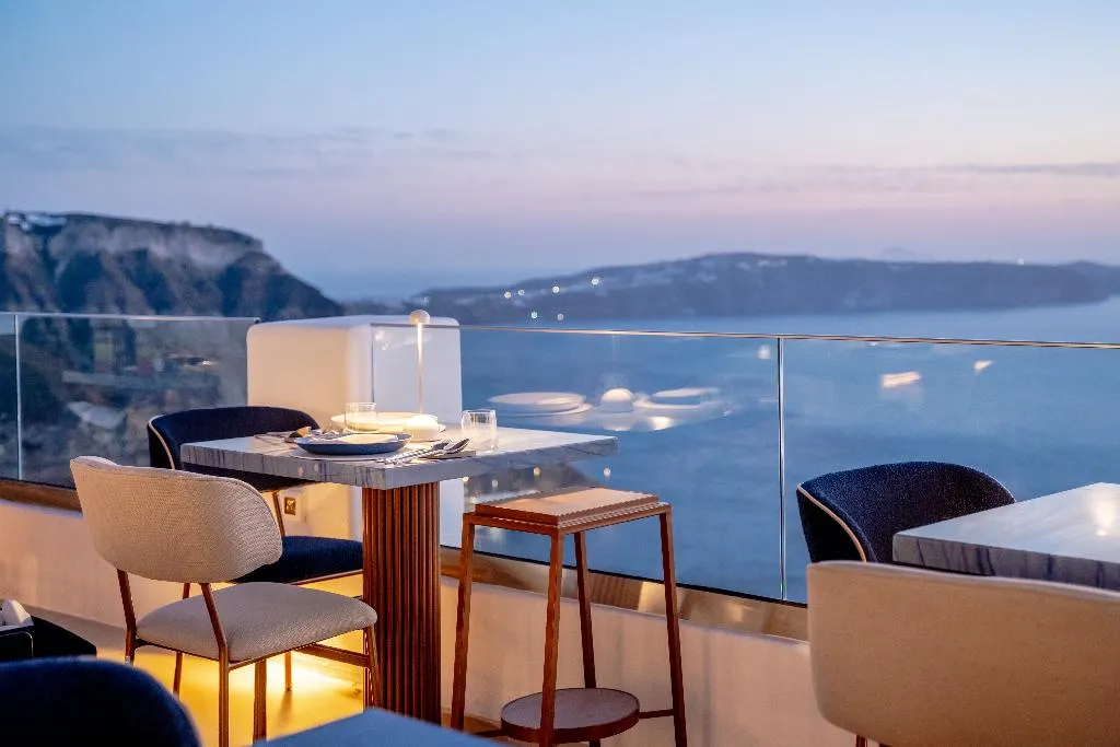 Restaurant, Apeiron Blue Santorini - Apeiron Hotels, Santorini