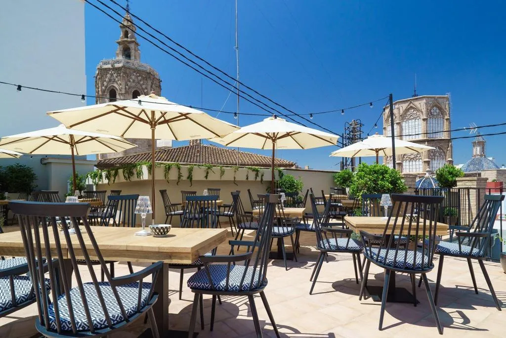Terrace, The Valentia Cabillers Hotel, Valencia