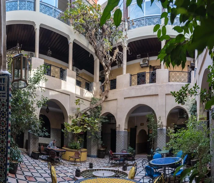 General view, Riad Omar, Marrakech