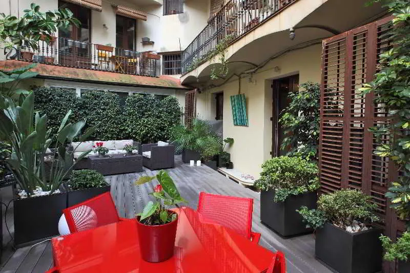 Terrace, Anba Bed & Breakfast Deluxe Barcelona, Barcelona