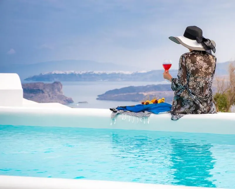VILLA WITH PRIVATE POOL Room, Cape 9, Santorini